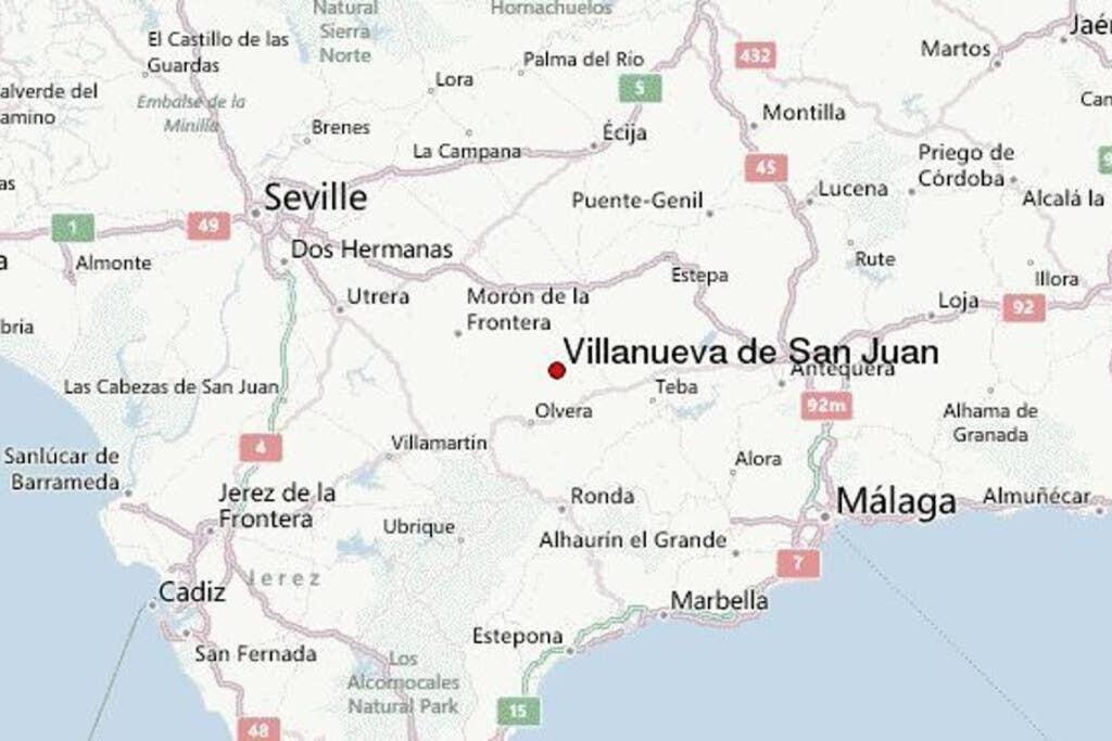 Casa Tipica De Pueblo Andaluz Villa Villanueva de San Juan Eksteriør billede